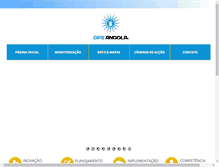 Tablet Screenshot of gps-angola.com
